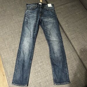 J. CREW Men's 484 Stretch Slim-Fit Mid-Rise Jean 30/32 Color BMW J5026 NWT